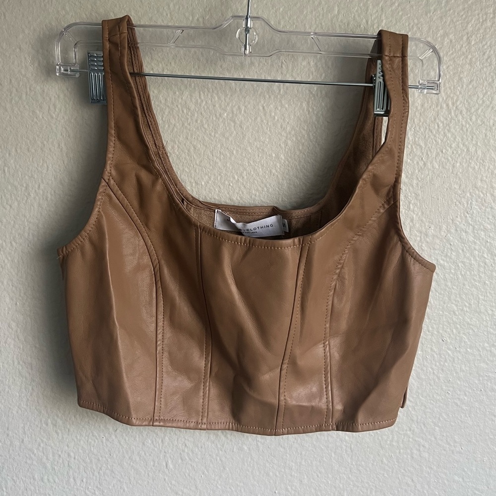 Corset Style Crop Top (soft/flexible)